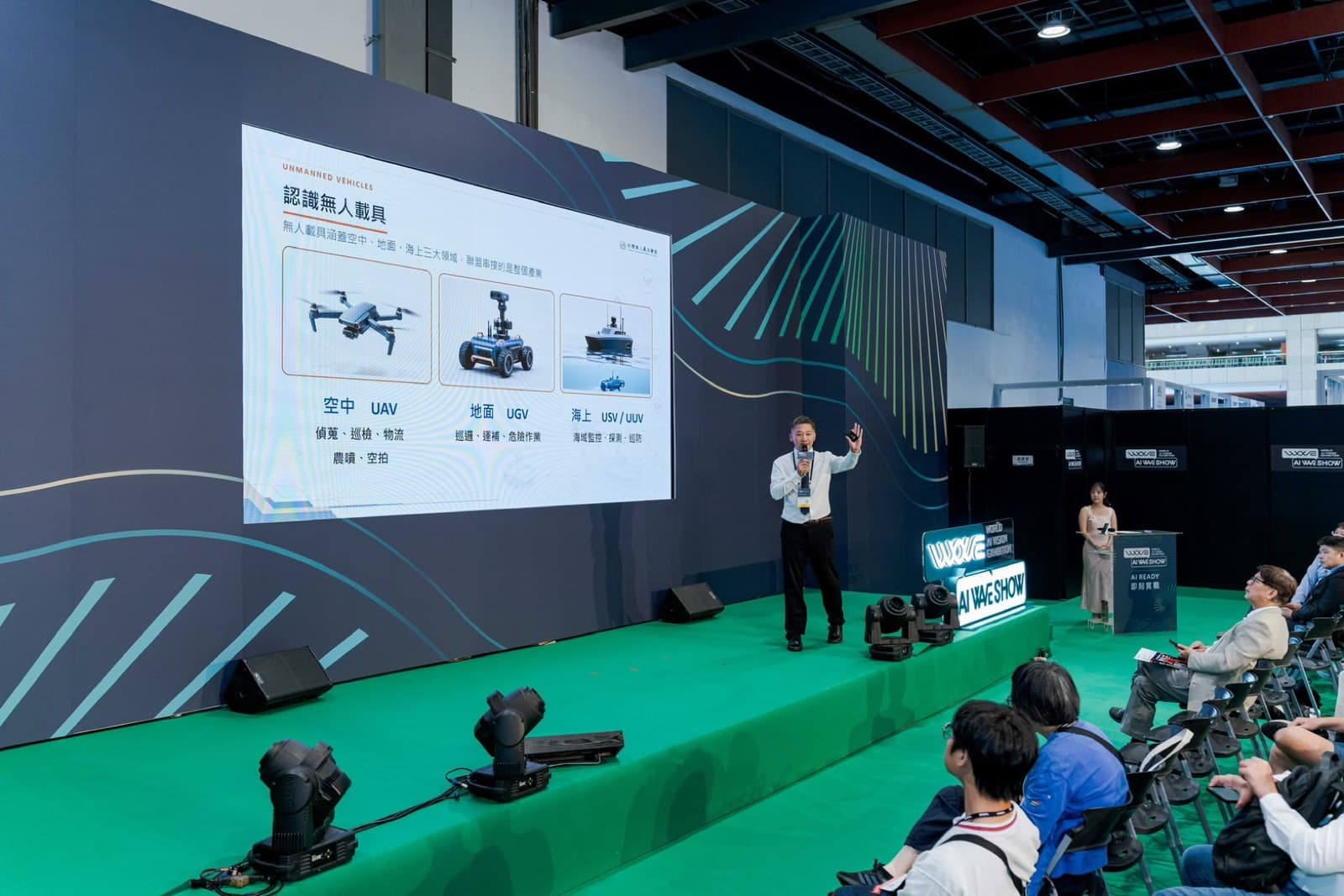 AI WAVE SHOW 論壇|無人載具三大領域