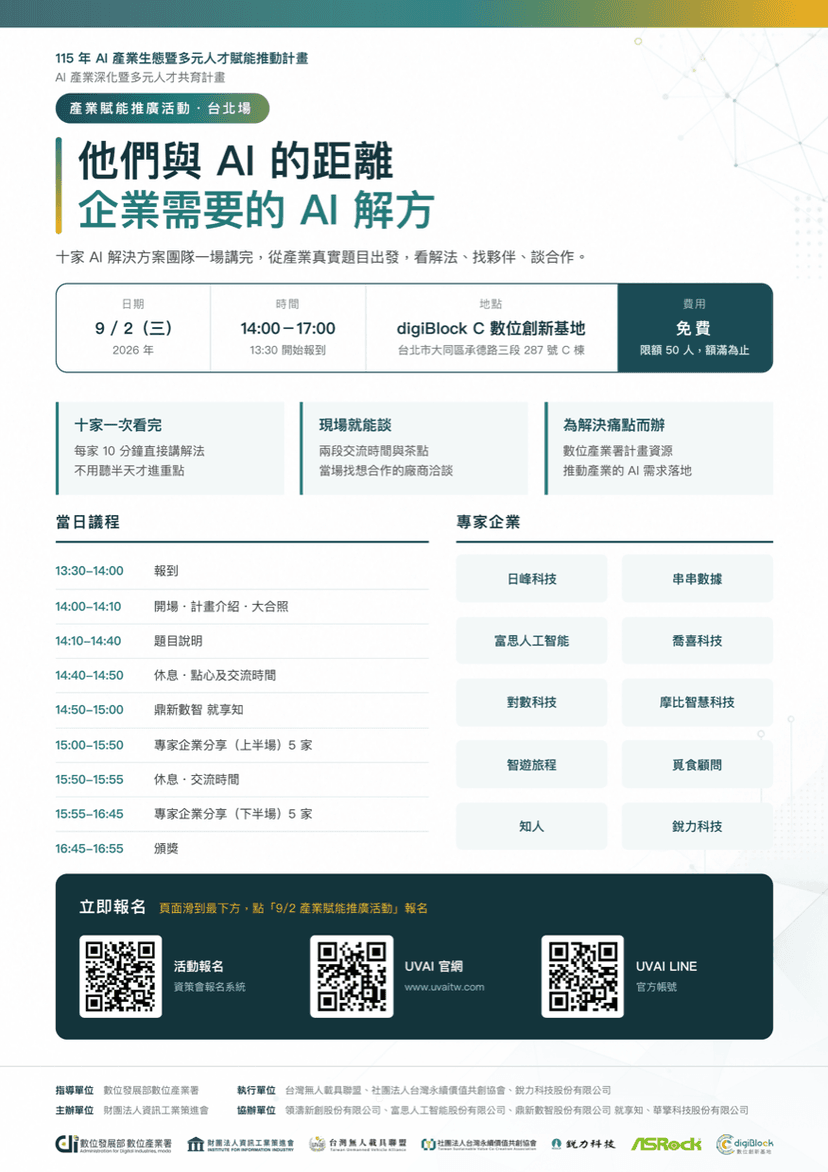 他們與 AI 的距離:企業需要的 AI 解方
